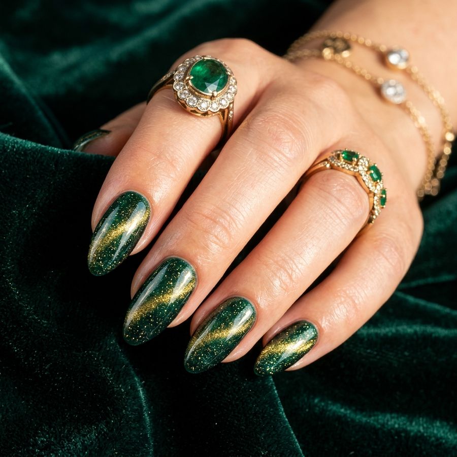 Ongles Cat Eye velours